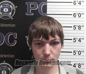 Booking photo from Powell County, Kentucky