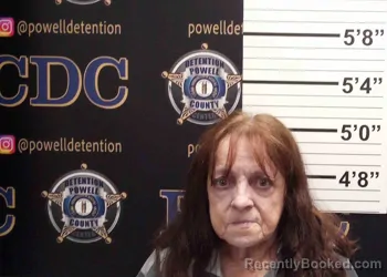 Mugshot of CHRISTENE STRANGE booked in Powell County, Kentucky on April 1, 2026