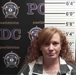 Mugshot of AMY THOMAS booked in Powell County, Kentucky on April 4, 2026