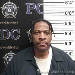 Mugshot of GLENN CROWLEY booked in Powell County, Kentucky on April 9, 2026