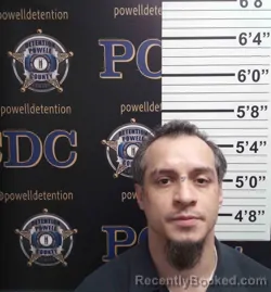 Mugshot of ANDRES BARRAZA booked in Powell County, Kentucky on April 9, 2026