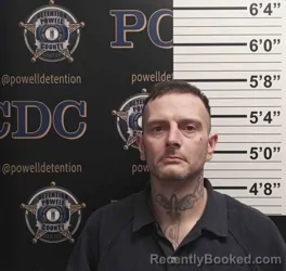 Mugshot of DONNIE MCCLANAHAN booked in Powell County, Kentucky on April 10, 2026