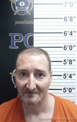 Mugshot of JAMES GARRETT booked in Powell County, Kentucky on April 27, 2026