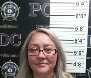 Mugshot of JEANETTE HAYDEN booked in Powell County, Kentucky on June 12, 2026