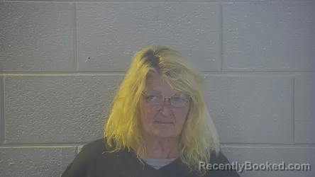 Mugshot of April Michelle Stephens booked in Pulaski County, Kentucky on October 23, 2026