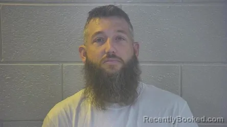 Mugshot of Cody Ray Adcox booked in Pulaski County, Kentucky on August 13, 2026