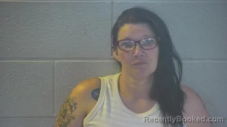 Mugshot of Crystal Nichole Blanton booked in Pulaski County, Kentucky on August 24, 2026
