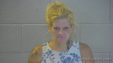 Mugshot of Crystal Ann Chapman booked in Pulaski County, Kentucky on August 6, 2026