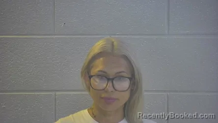 Mugshot of Christina Noel Sayre booked in Pulaski County, Kentucky on August 10, 2026