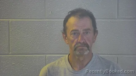 Mugshot of DAVID VINCENT HALL booked in Pulaski County, Kentucky on May 14, 2026