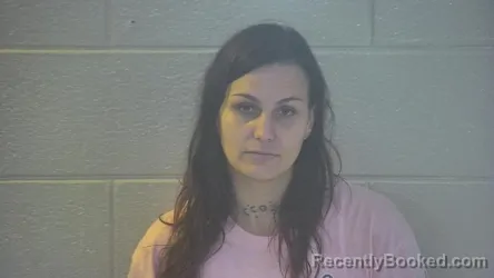 Mugshot of Destinie Shae Lancewicz (White) booked in Pulaski County, Kentucky on September 30, 2026