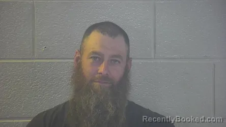 Mugshot of Dustin Kent Luttrell booked in Pulaski County, Kentucky on October 16, 2026
