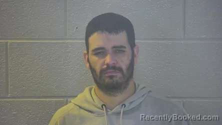 Mugshot of Derek Tyler Walker booked in Pulaski County, Kentucky on October 12, 2026