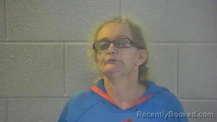 Mugshot of Elizabeth Gail Mathews booked in Pulaski County, Kentucky on October 11, 2026