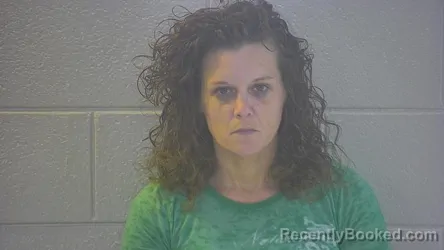 Mugshot of Elizabeth Louise Simpson booked in Pulaski County, Kentucky on August 21, 2026