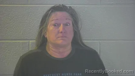 Mugshot of Elizabeth Jeannette Stone booked in Pulaski County, Kentucky on October 21, 2026