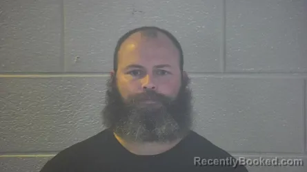 Mugshot of Joshua Ryan Hollon booked in Pulaski County, Kentucky on October 4, 2026