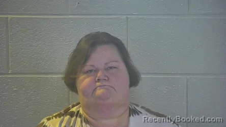 Mugshot of Kristie Elizabeth Blackford Turley booked in Pulaski County, Kentucky on October 13, 2026