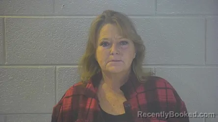 Mugshot of Lana F Burton booked in Pulaski County, Kentucky on October 24, 2026