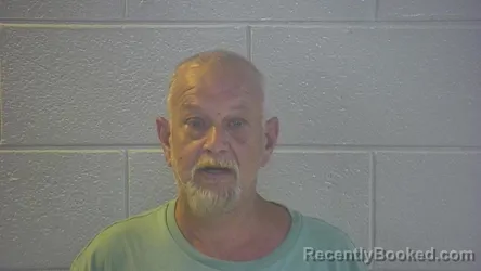 Mugshot of Ronald Eugene Hawkins booked in Pulaski County, Kentucky on August 9, 2026