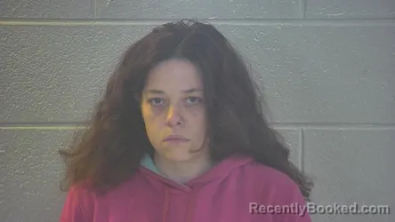 Mugshot of RACHEL NICOLE SIEVERS booked in Pulaski County, Kentucky on April 16, 2026