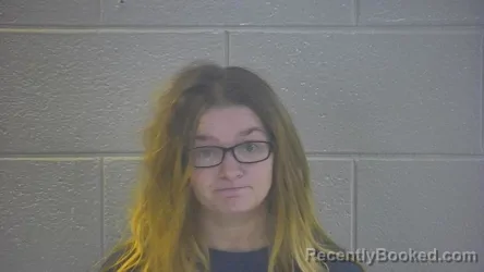 Mugshot of Sarah Rose Hackley booked in Pulaski County, Kentucky on August 18, 2026