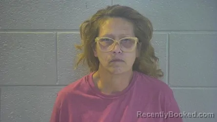 Mugshot of Shelly Lynn Osenbaugh booked in Pulaski County, Kentucky on August 6, 2026