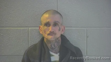 Mugshot of SHANE WILLIAM REYNOLDS booked in Pulaski County, Kentucky on April 28, 2026