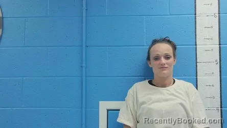 Mugshot of Brooke Robinson booked in Rockcastle County, Kentucky on August 6, 2026