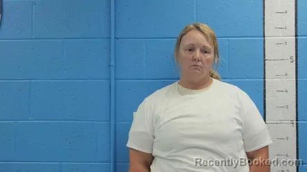 Mugshot of Courtney Cecile Barnett booked in Rockcastle County, Kentucky on August 27, 2026