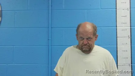 Mugshot of Jason D Bruner booked in Rockcastle County, Kentucky on August 6, 2026
