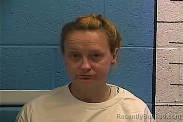 Mugshot of JESSICA RAE COFFEY booked in Rockcastle County, Kentucky on April 1, 2026