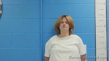 Mugshot of Jessica A Nunnally booked in Rockcastle County, Kentucky on October 5, 2026