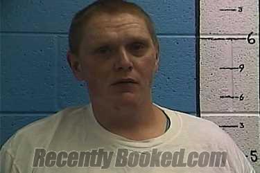 Booking photo from Rockcastle County, Kentucky