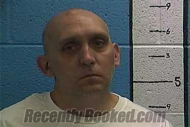 Booking photo from Rockcastle County, Kentucky