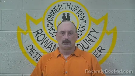 Mugshot of AARON J BYRD booked in Rowan County, Kentucky on July 15, 2026