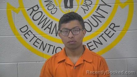 Mugshot of ABNER JOSUE OLIVIA CASTRO booked in Rowan County, Kentucky on June 22, 2026