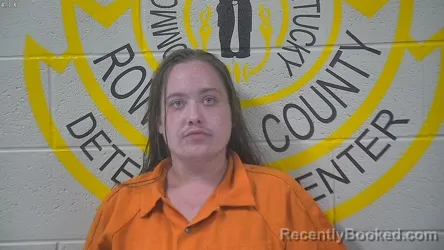 Mugshot of Amy E Knipp booked in Rowan County, Kentucky on August 28, 2026