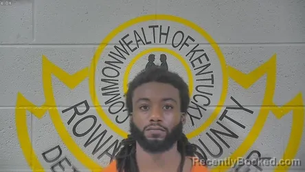 Mugshot of Alijah Sickles booked in Rowan County, Kentucky on September 8, 2026