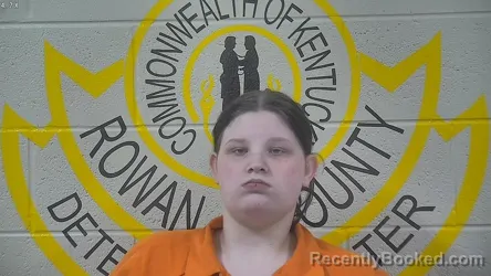 Mugshot of Alicia Watts booked in Rowan County, Kentucky on October 8, 2026