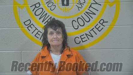 Booking photo from Rowan County, Kentucky