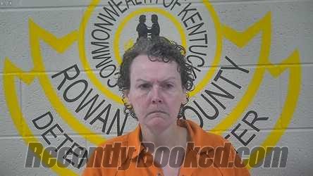 Booking photo from Rowan County, Kentucky