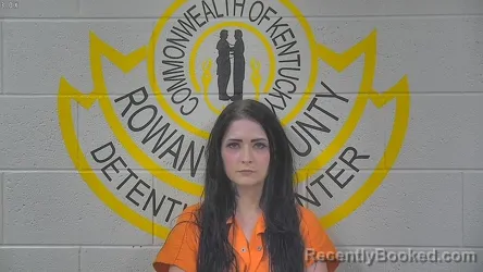Mugshot of BREANNA TUDOR booked in Rowan County, Kentucky on July 2, 2026