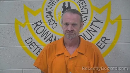 Mugshot of Brian Wayane Tolson booked in Rowan County, Kentucky on August 18, 2026