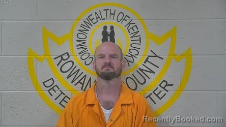 Mugshot of CLINT CROWE booked in Rowan County, Kentucky on July 1, 2026