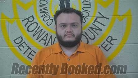 Booking photo from Rowan County, Kentucky
