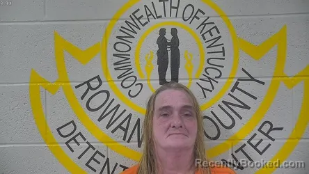 Mugshot of CHRISTINE RIDDLE booked in Rowan County, Kentucky on June 7, 2026