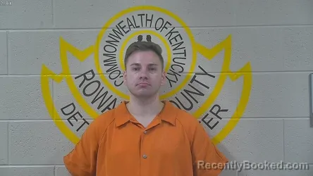 Mugshot of Connor L Tilford booked in Rowan County, Kentucky on October 24, 2026