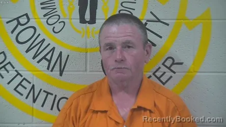 Mugshot of DANIEL COX booked in Rowan County, Kentucky on March 30, 2026