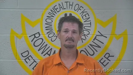 Mugshot of DANNY ELLISTON booked in Rowan County, Kentucky on April 21, 2026